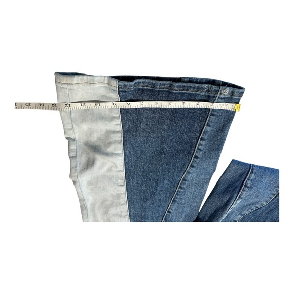 Vervet Extreme Flare Women's Jeans with Leg Inserts - Picture 13 of 16